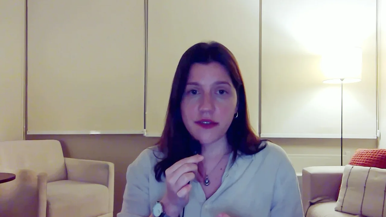 Gabriella Utrine no vídeo Como funciona a terapia comigo?
